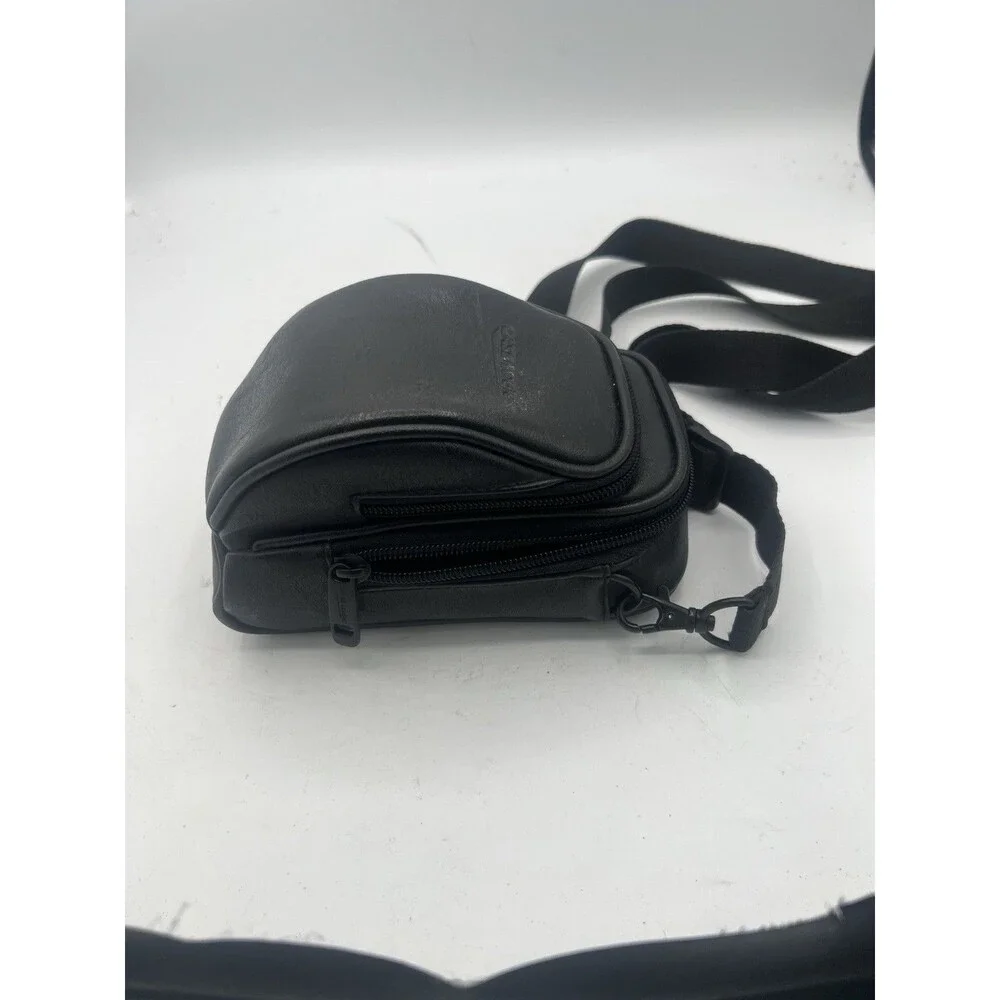 Case Logic Black Crossbody Camera Bag VTG Compact Travel Case Adjustable Strap